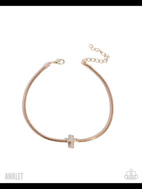 Heavenly Hope Paparazzi Gold Crystal Cross Bracelet Fashion Jewelry